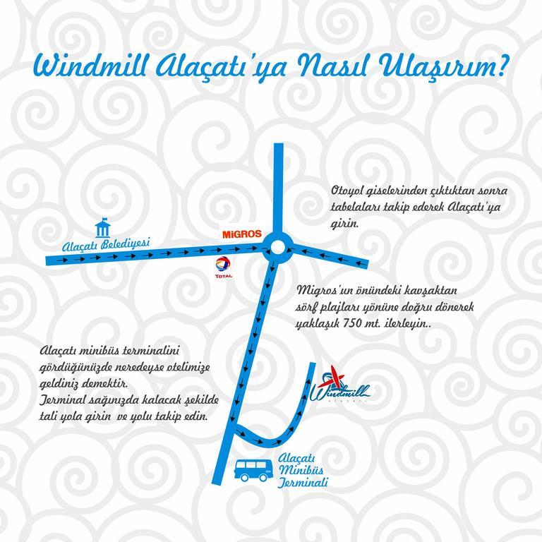 Windmill Alaçatı Alacati Exterior foto